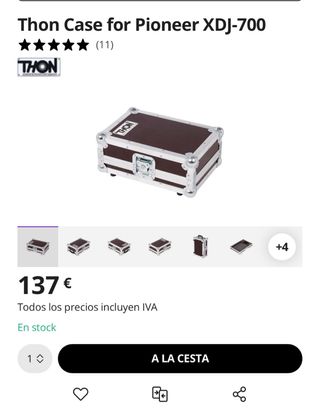 Thon Case para Pioneer XDJ-700