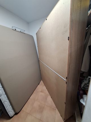 Colchón y somier y canapé