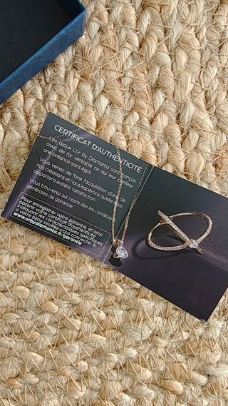 Pendientes L'Or by Diamanta Plata 925 Oro 18K