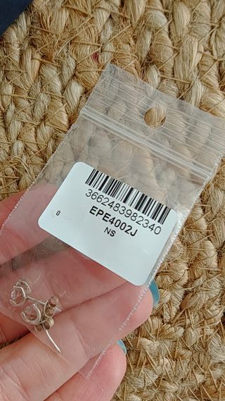 Pendientes L'Or by Diamanta Plata 925 Oro 18K