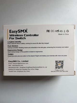 Mando Pro Inalámbrico EasySMX ESM-4108