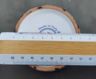 Scatola ceramica La Vietrese diam. 7 cm