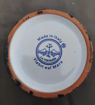 Scatola ceramica La Vietrese diam. 7 cm