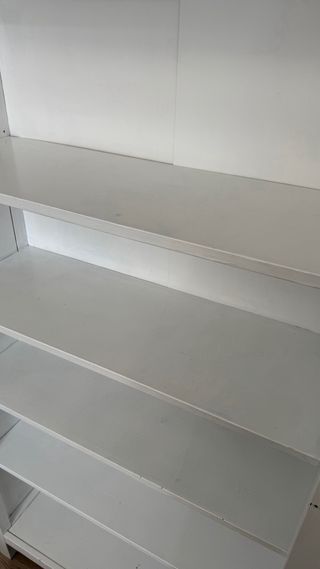 Estantería libreria blanca de madera