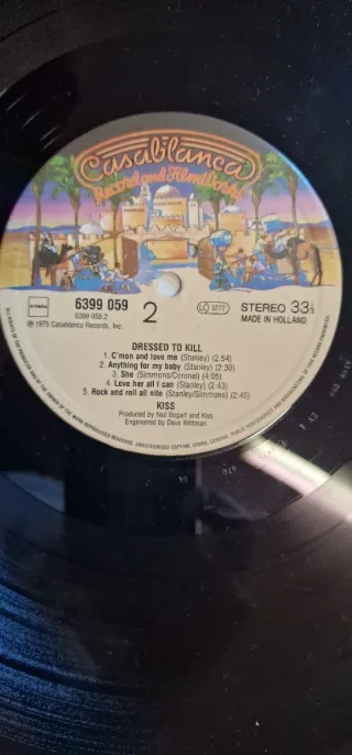 Vinilo Kiss - Dressed to Kill