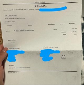 Cilindro 74cc Rosa AM6 Nuevo