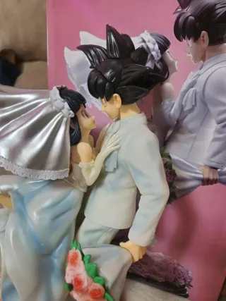 Figura Boda Goku y Milk