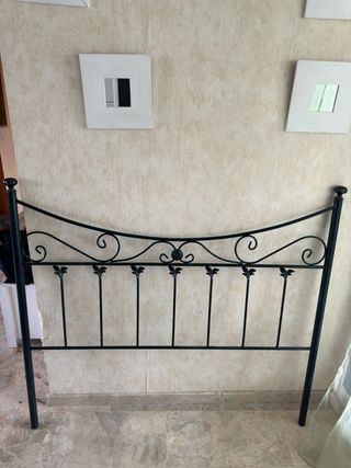 Cabecero de forja vintage para cama 135 – hierro