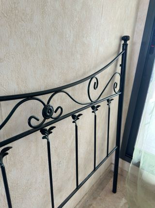 Cabecero de forja vintage para cama 135 – hierro