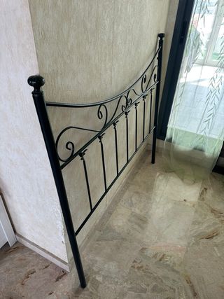 Cabecero de forja vintage para cama 135 – hierro