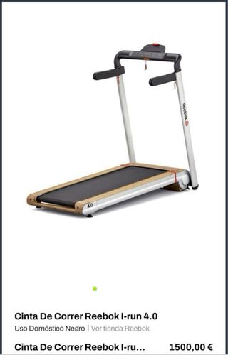 Cinta de Correr Reebok I Run 4.0 Plegable