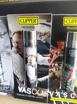Accendini Clipper Vasco Rossi Edizione Limitata