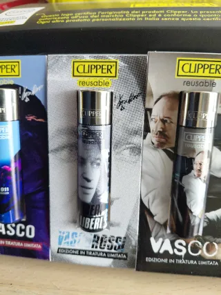 Accendini Clipper Vasco Rossi Edizione Limitata