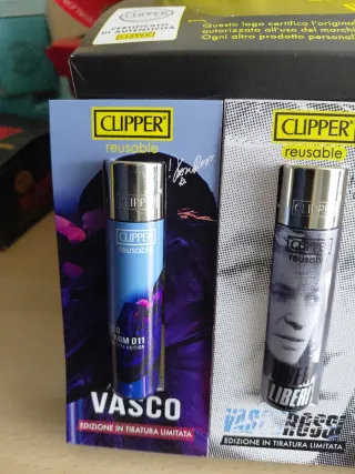 Accendini Clipper Vasco Rossi Edizione Limitata