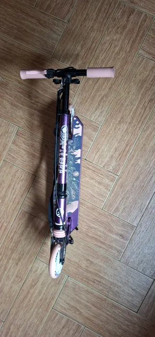 Patinete Oxelo Niños Ajustable Morado