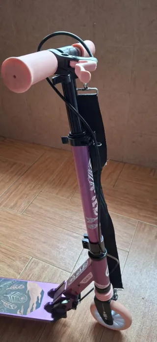 Patinete Oxelo Niños Ajustable Morado