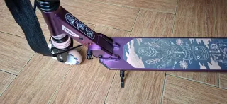 Patinete Oxelo Niños Ajustable Morado