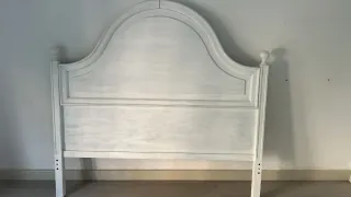 Cabecero de madera matrimonio