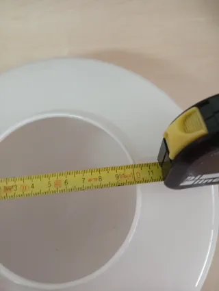 Tulipa de cristal blanca