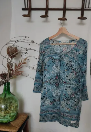 Vestido estampado cómodo