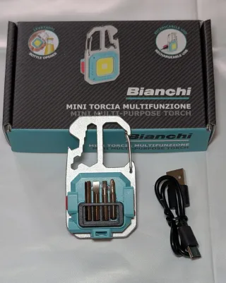 Mini Torcia Multifunzione marca  Bianchi, nuova