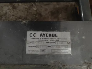 Generador AYERBE 8000 H TX Gasoil