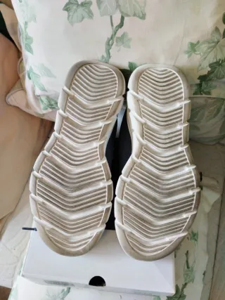 Zapatillas Skechers Hombre Azul y Amarillo