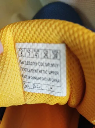 Zapatillas Skechers Hombre Azul y Amarillo