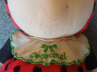 Cococinel Coccinella peluche vintage gigante 53 cm