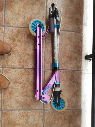 Patinete Oxelo Plegable Suspensión Freno