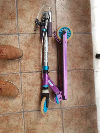 Patinete Oxelo Plegable Suspensión Freno