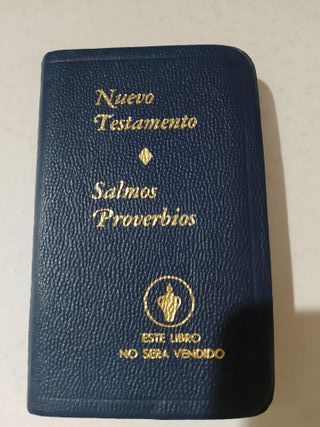Nuevo Testamento ,Testamento Salmos Proverbios
