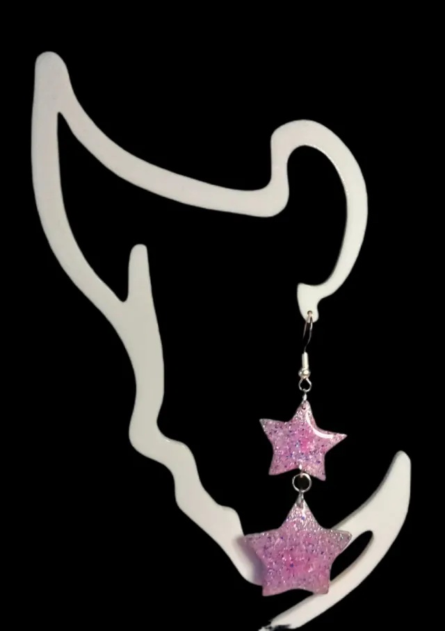 3x2 Pendientes Artesanales Porcelana fría