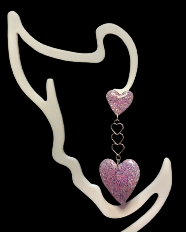 3x2 Pendientes Artesanales Porcelana fría