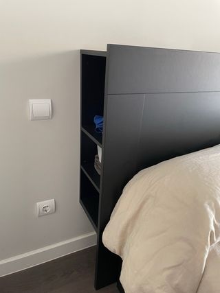 Cabecero Ikea Brimes Negro