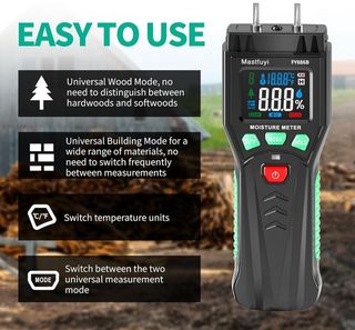 Humidimetro Medidor Digital de Madera