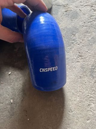 Tubos aluminio 63mm y codos silicona