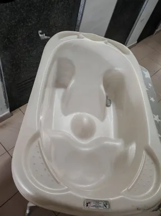 Bañera cambiador bebé Plastimyr estrellas