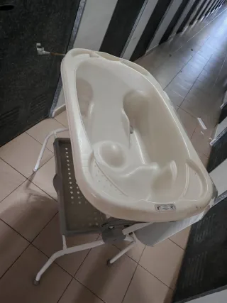 Bañera cambiador bebé Plastimyr estrellas