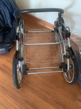 Cochecito bebé dúo capazo y silla azul