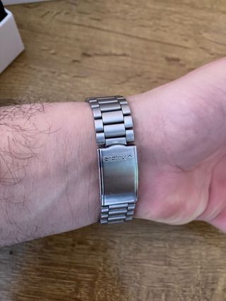 Reloj Seiko 5 Automático Plata