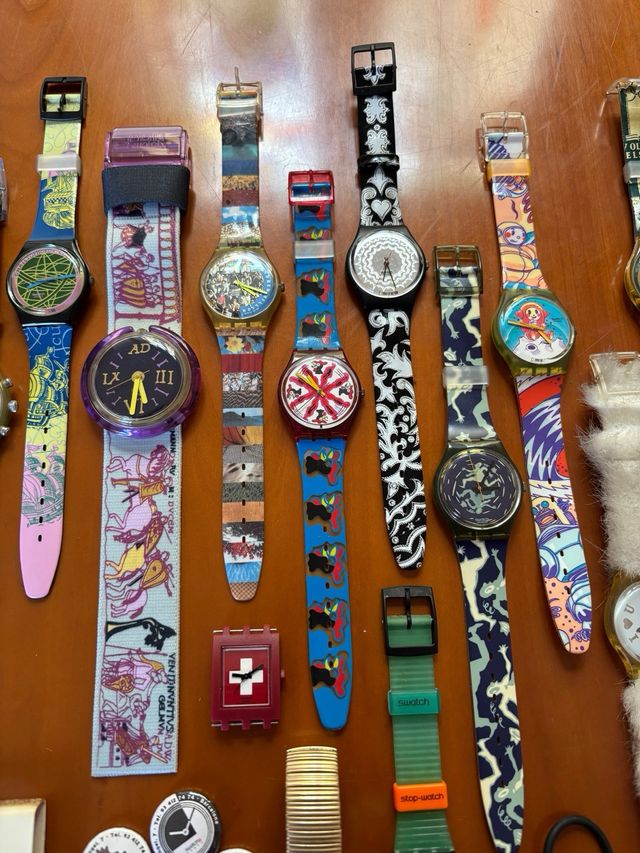 LOTE RELOJES SWATCH NUEVOS - NO FUNCIONAN