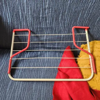 Tendedero Radiador/Balcón Acero Blanco