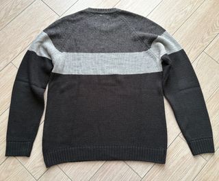 Liu Jo Uomo Maglia Maglione Nero Grigio Italy Tg L