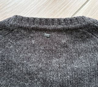 Liu Jo Uomo Maglia Maglione Nero Grigio Italy Tg L