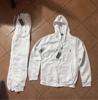 Tuta Polo Ralph Lauren bianca