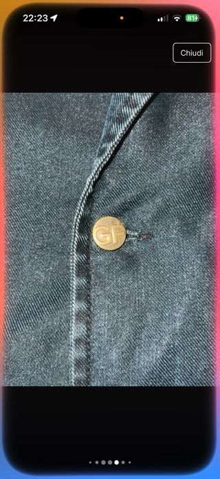 Giacca jeans GF Ferre originale