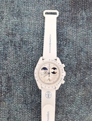 Omega x Swatch Mission to Earthphase Monshine Gold