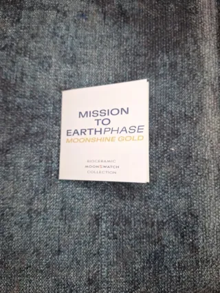 Omega x Swatch Mission to Earthphase Monshine Gold