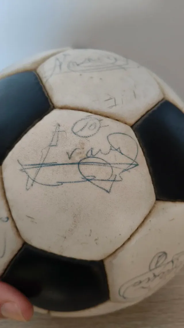 Balón de fútbol firmado SuperDepor 1993
